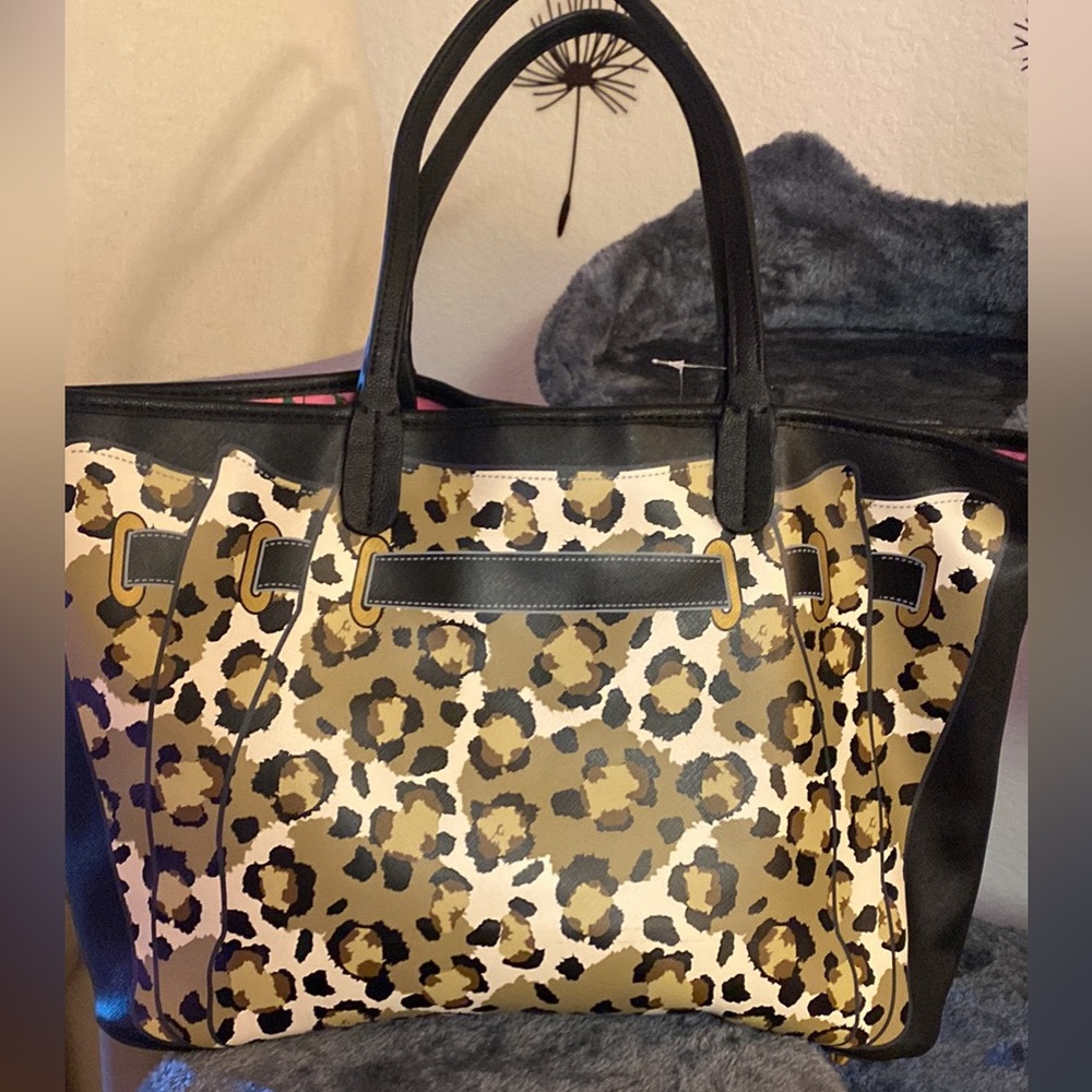 Betsy Johnson Leopard Purse/SOLD